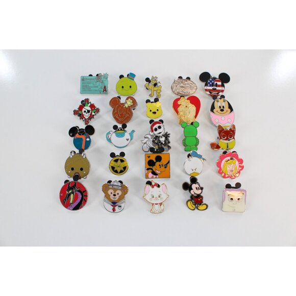 Disney Pins Lot You Pick Size From 50 pieces with NO DOUBLES - Picture 6 of 12